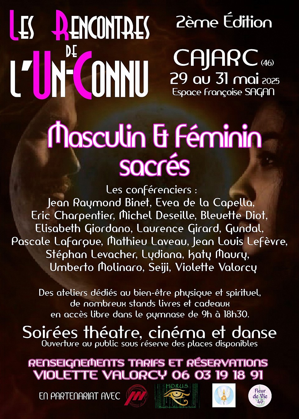 affiche rencontre de l'un-connu 2025